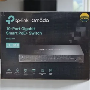 Omada 10-Port Gigabit Easy Managed Switch with 8-Port PoE+