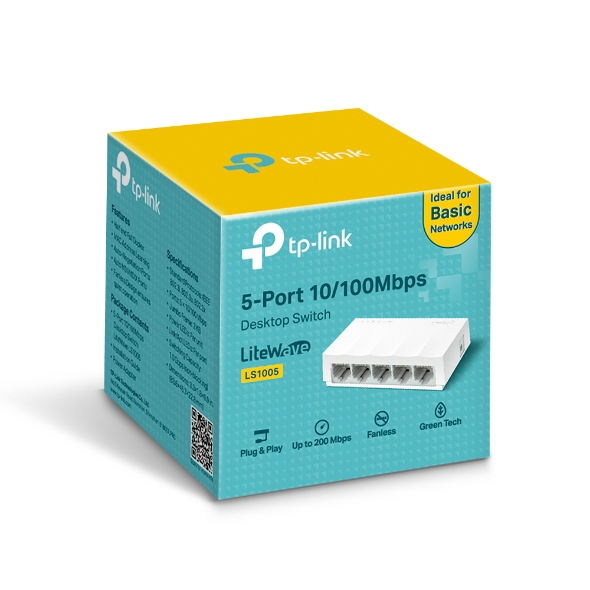 Tp-link-LS1005-5-Port-Desktop-Network-Switch